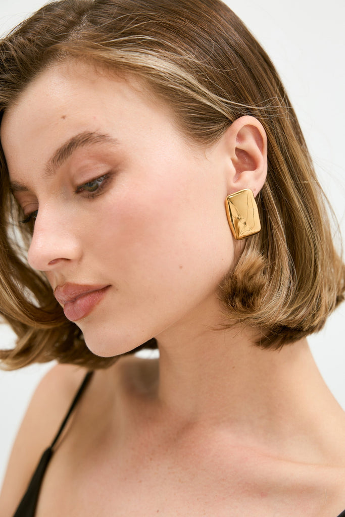 Luna Earring - Gold Earring Bubish 