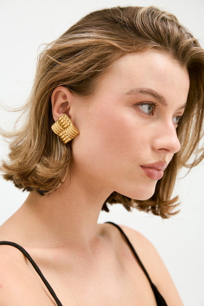 Phoebe Earring - Gold Earring Bubish 