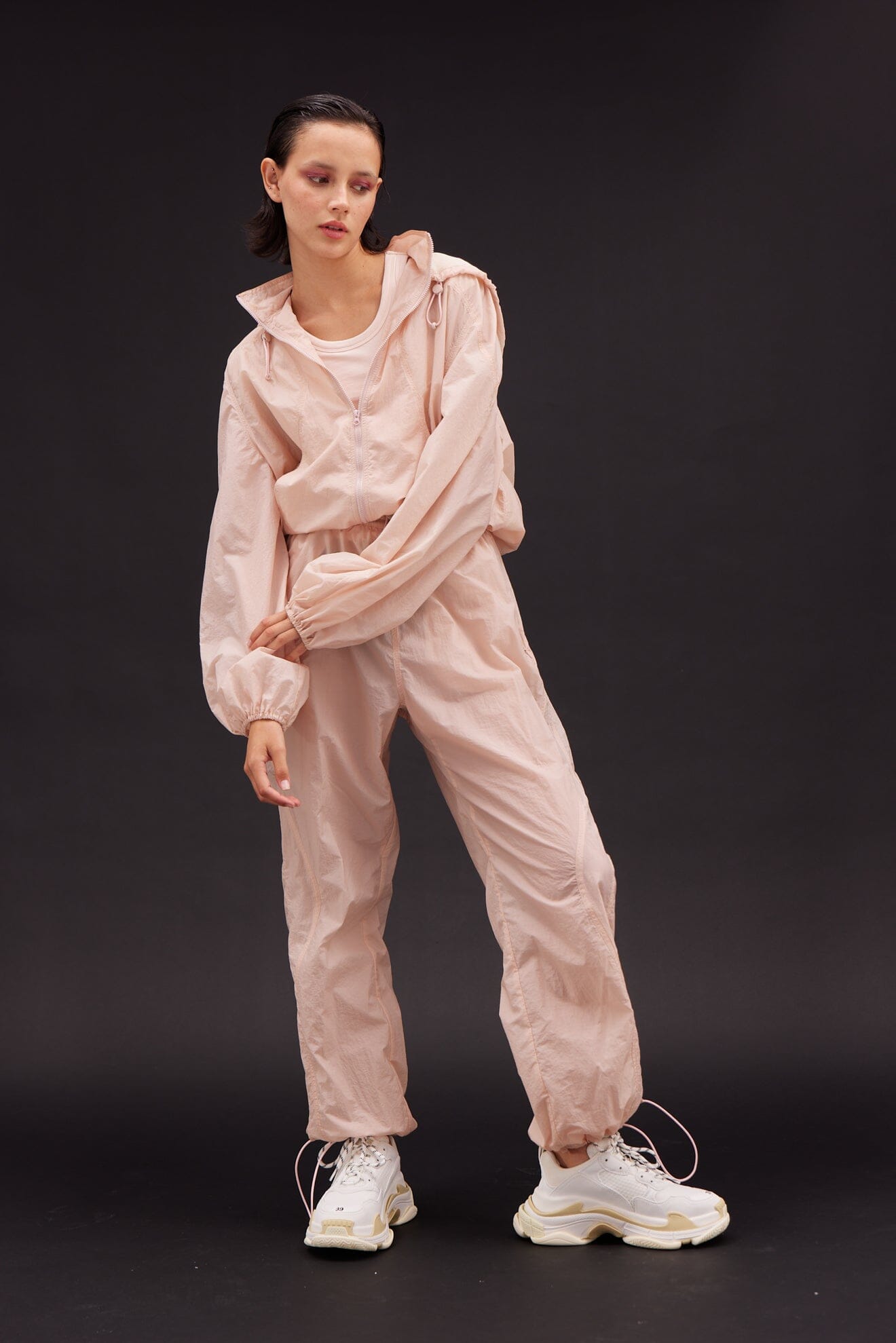 Parachute Pant - Shell Pink Pants Toast Society 