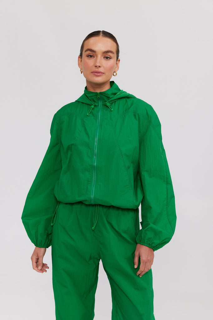 Toast Society Parachute Jacket - Kermit Green Coats & Jackets Toast Society 