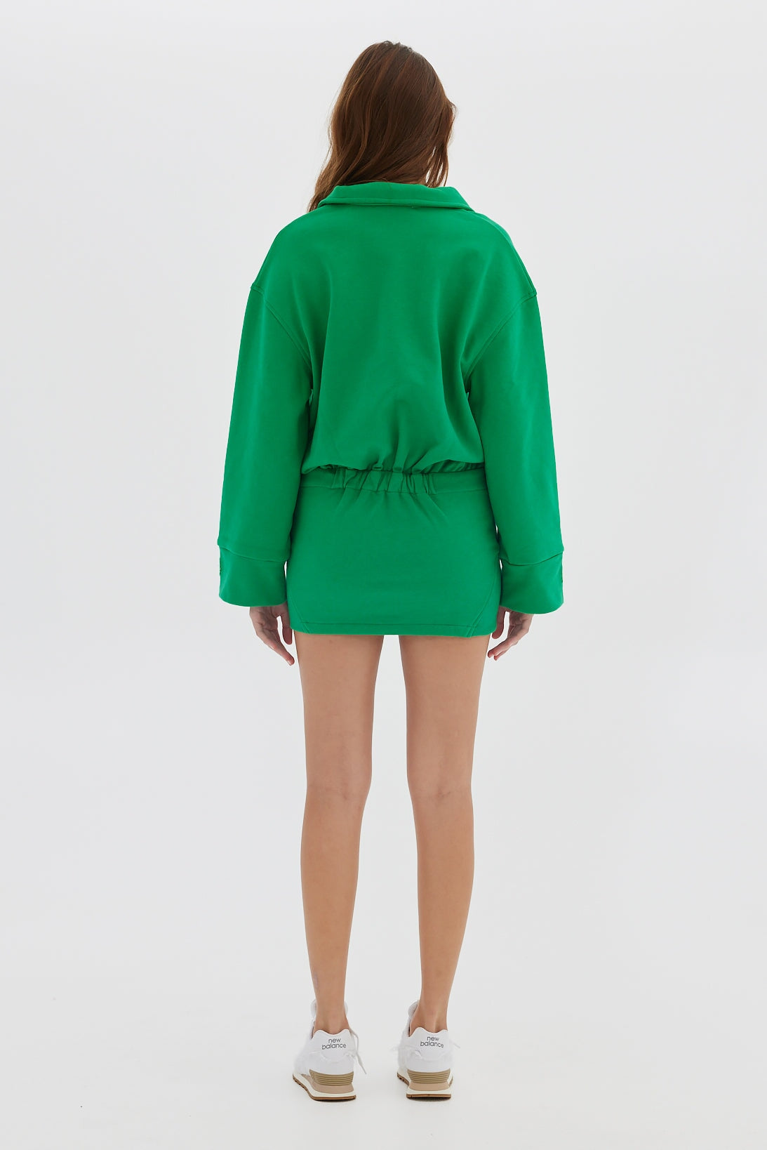 Polo Sweater Dress - Bottega Green Dress Toast Society 