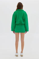 Polo Sweater Dress - Bottega Green Dress Toast Society 