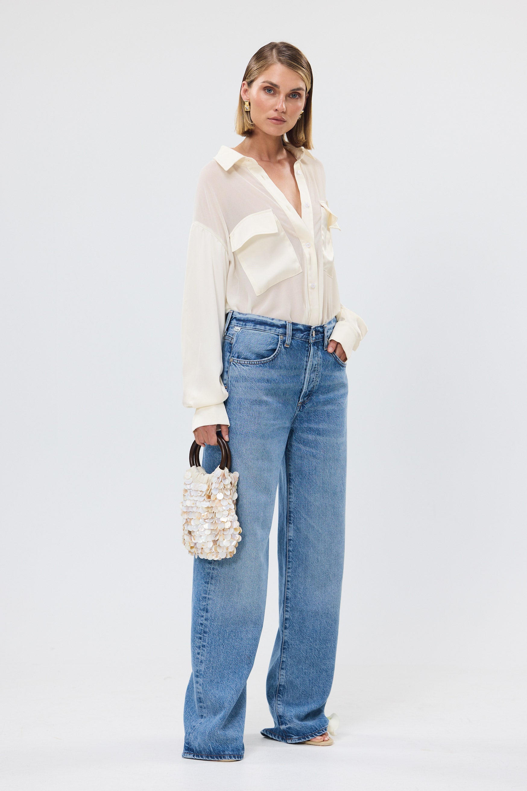 bubish Celeste Shirt Ivory SHIRT