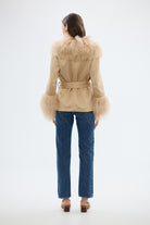 bubish Gigi Jacket Caramel FUR JACKET