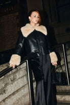 bubish Willow Jacket Black FAUX LEATHER JACKET