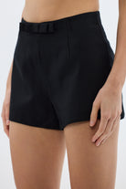 bubish Alba Bow Hot Short Black HOT SHORTS