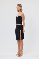 bubish Amber Midi Skirt Black PARTY SKIRTS