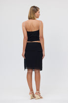 bubish Amber Midi Skirt Black PARTY SKIRTS