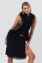 bubish Amber Midi Skirt Black PARTY SKIRTS