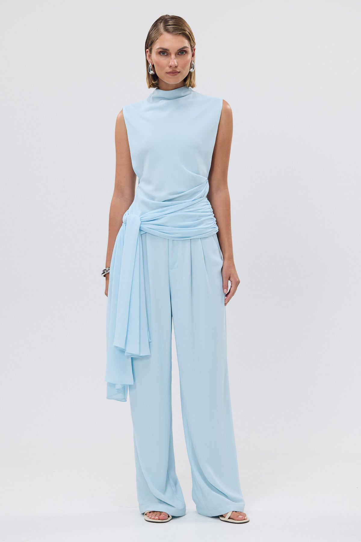 bubish Ava Pant Sky Blue SUIT PANT SET