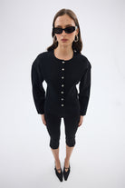 bubish Bronte Knit Cardigan Black KNIT CARDIGAN