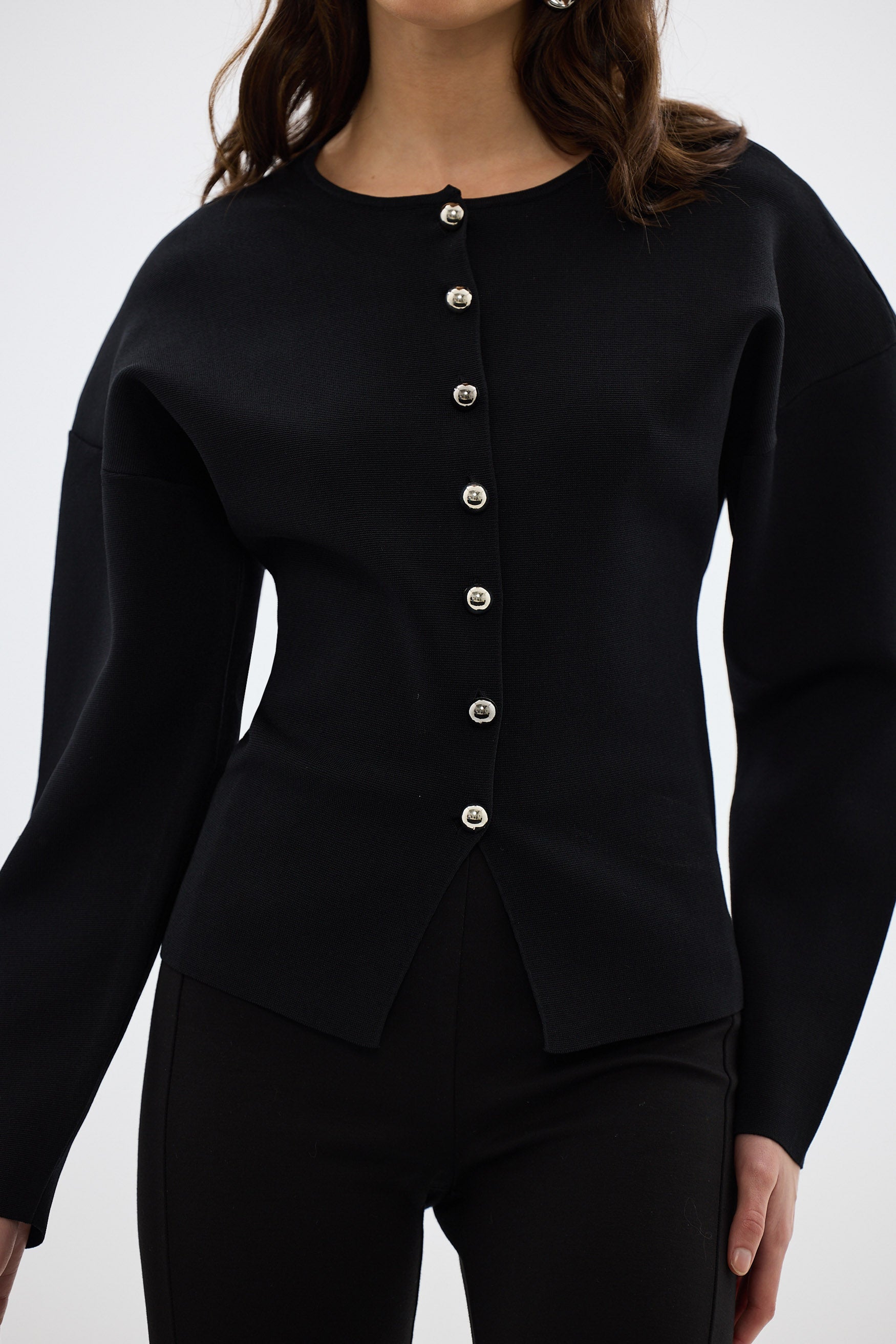 bubish Bronte Knit Cardigan Black KNIT CARDIGAN