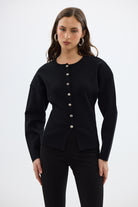 bubish Bronte Knit Cardigan Black KNIT CARDIGAN