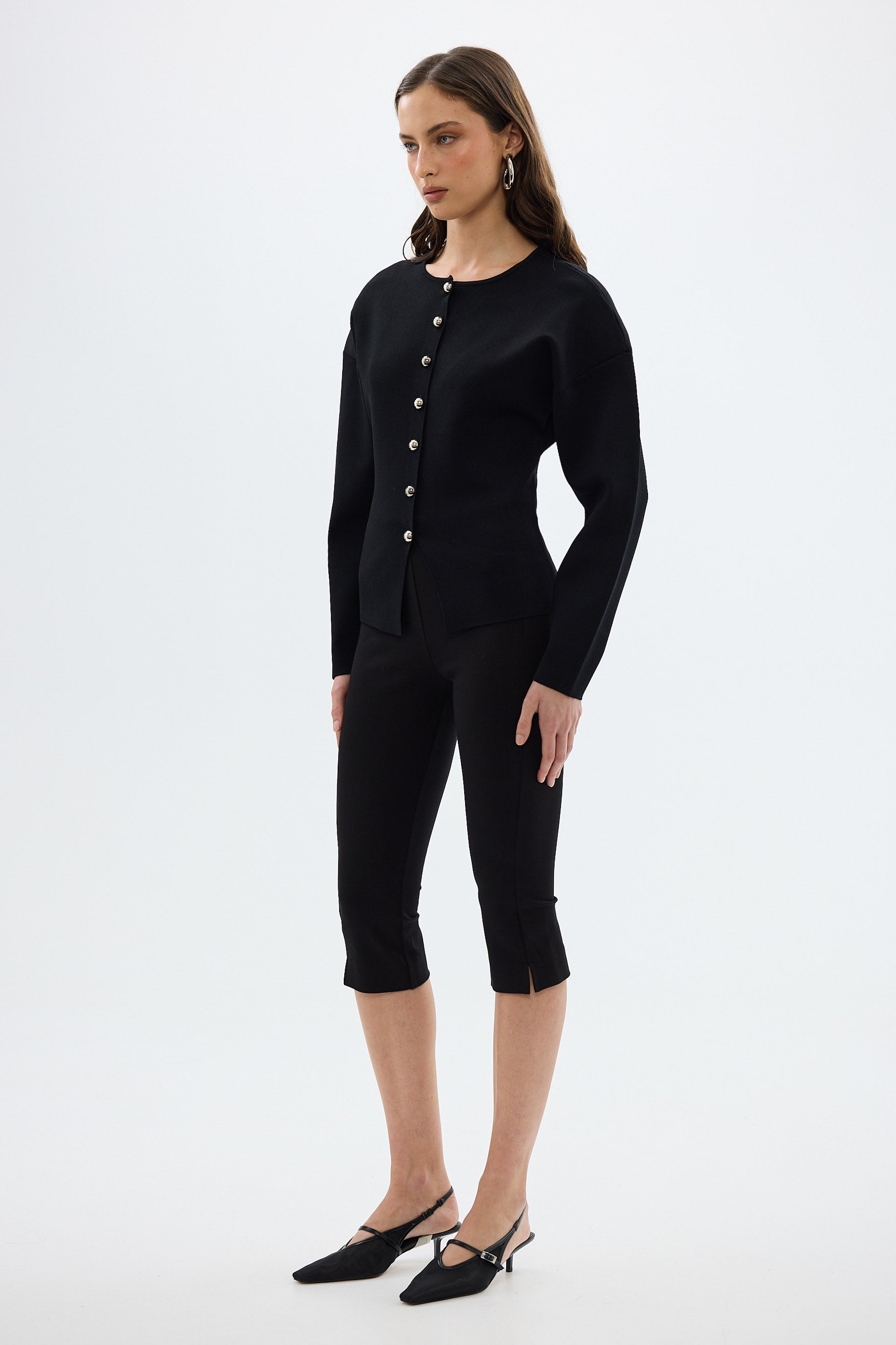 bubish Bronte Knit Cardigan Black KNIT CARDIGAN