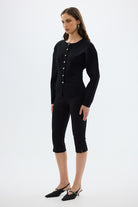 bubish Bronte Knit Cardigan Black KNIT CARDIGAN
