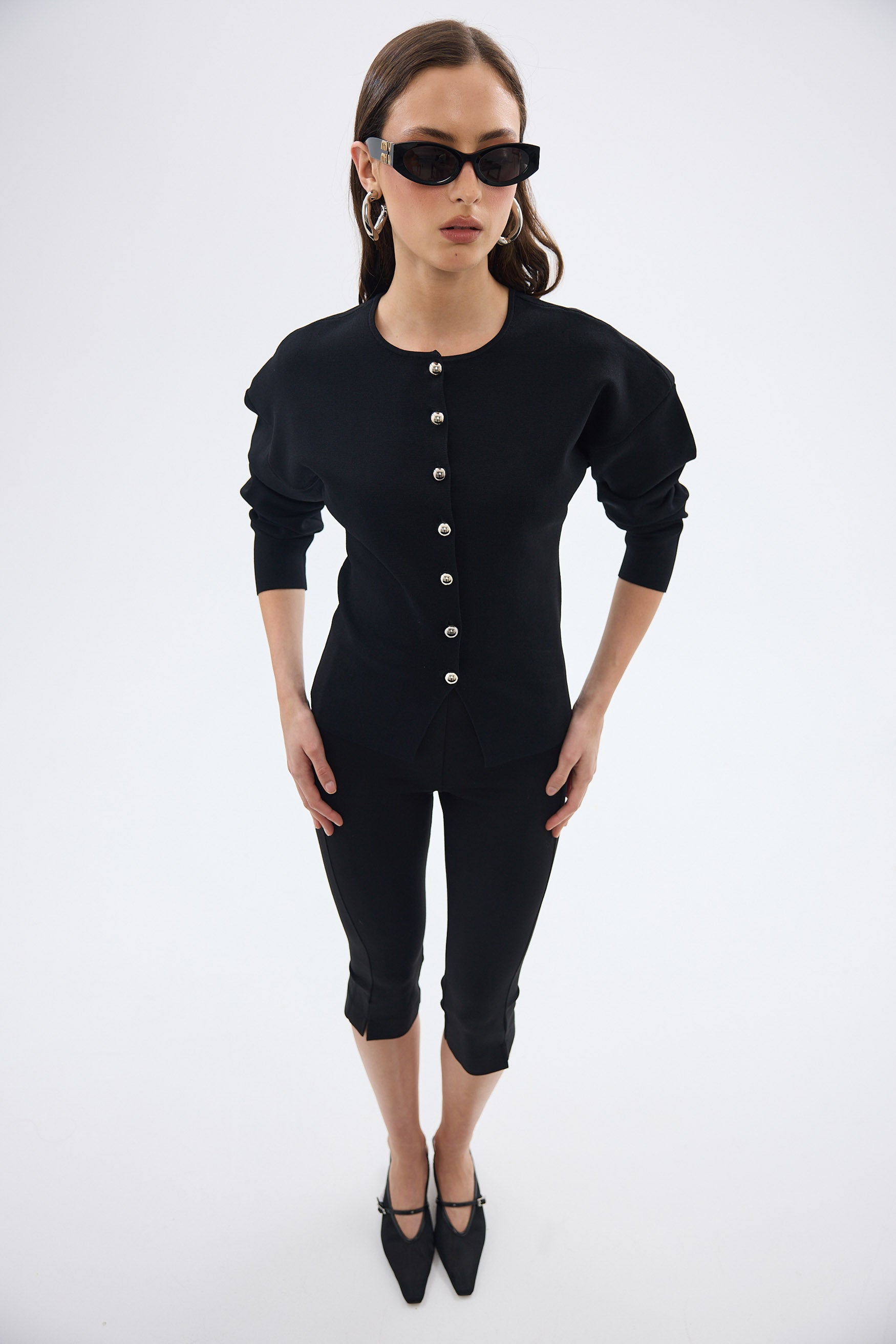 bubish Bronte Knit Cardigan Black KNIT CARDIGAN