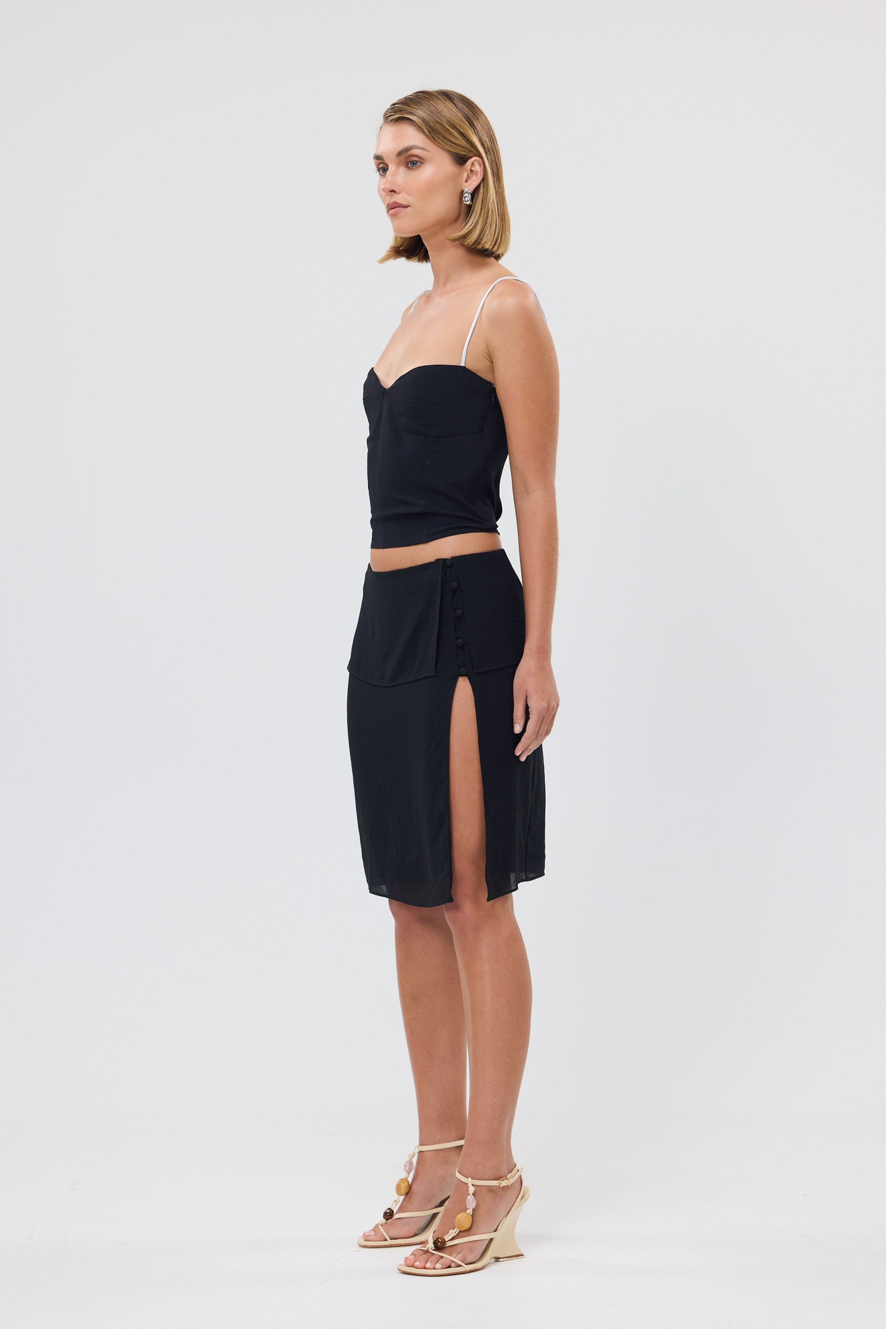 bubish Cami Tank Top Black Sky PARTY TOPS