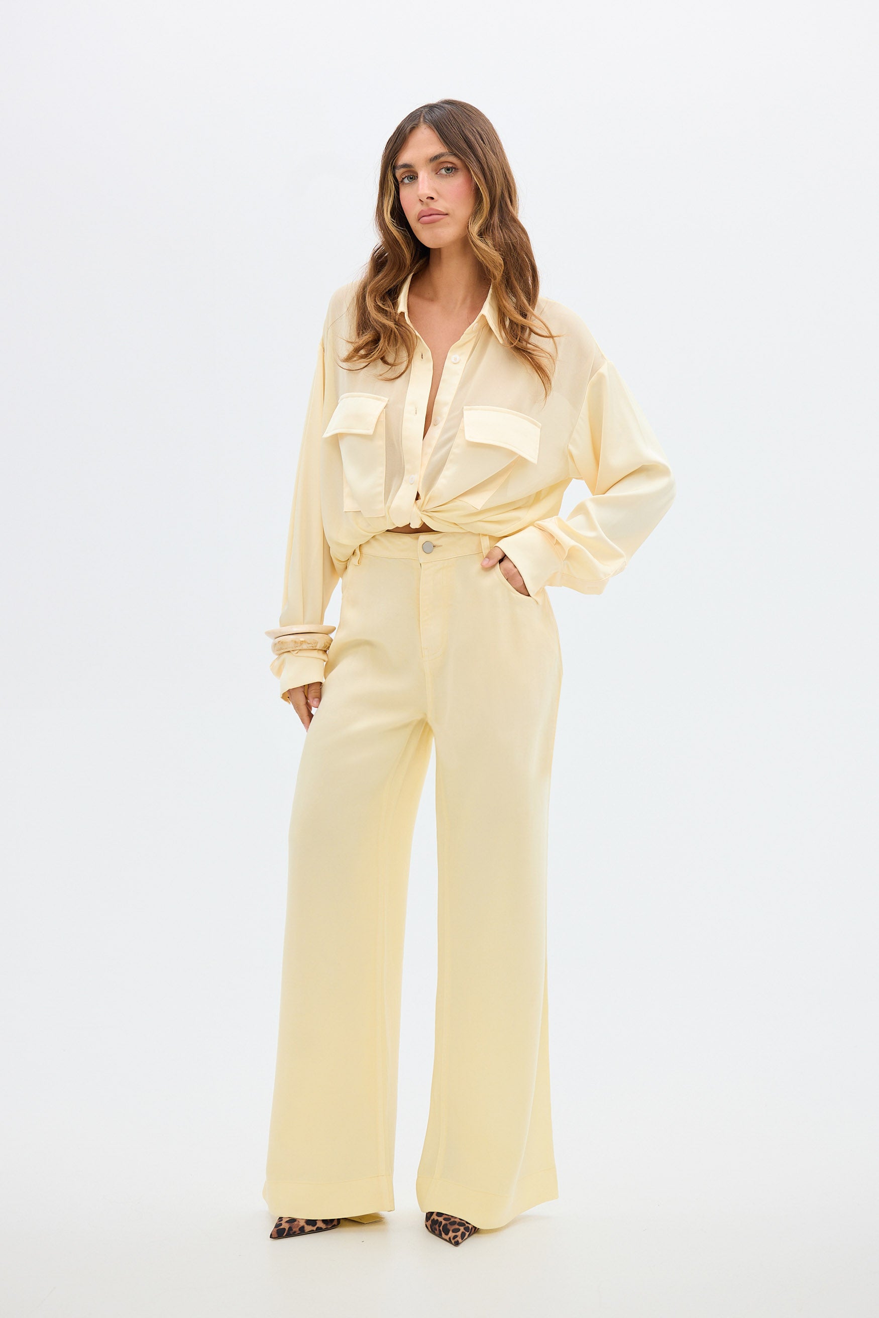 bubish Celeste Pant Pale Yellow PANTS