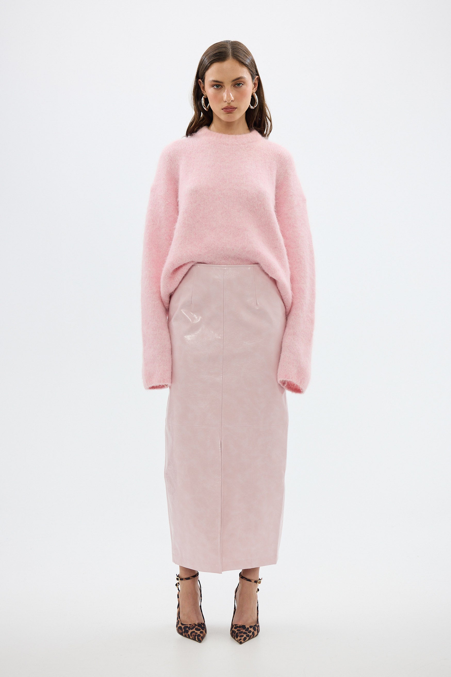 bubish Clara Knit Flamingo Pink ALPACA KNIT