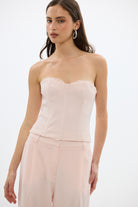 bubish Cleo Bustier Pale Pink PARTY TOP