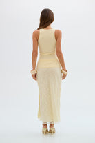 bubish Ellis Tank Pale Yellow TOPS