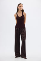 bubish Ellis Tank Top Chocolate KNIT TANK