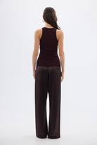 bubish Ellis Tank Top Chocolate KNIT TANK