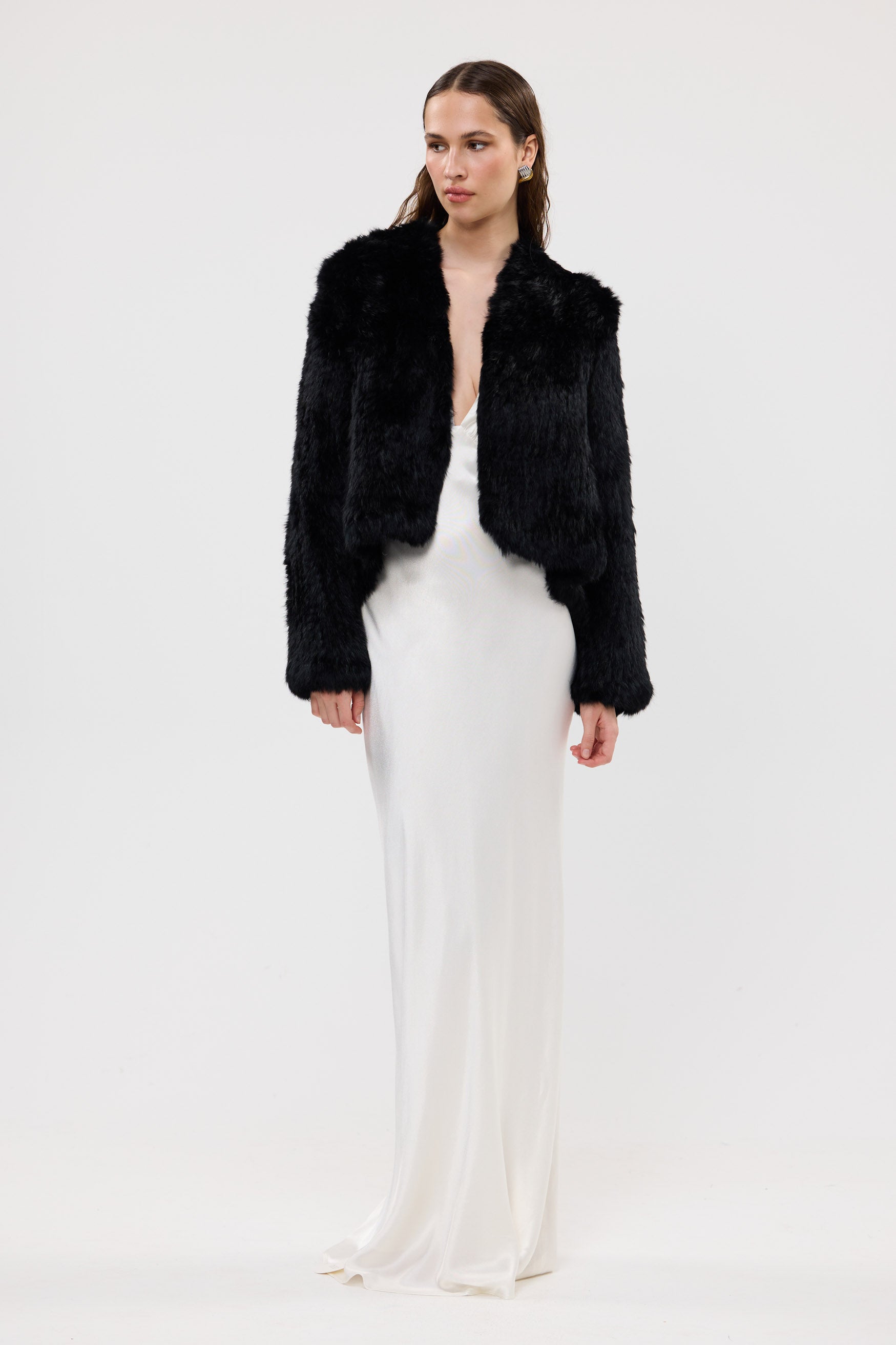 bubish Emma Jacket Black FUR JACKET