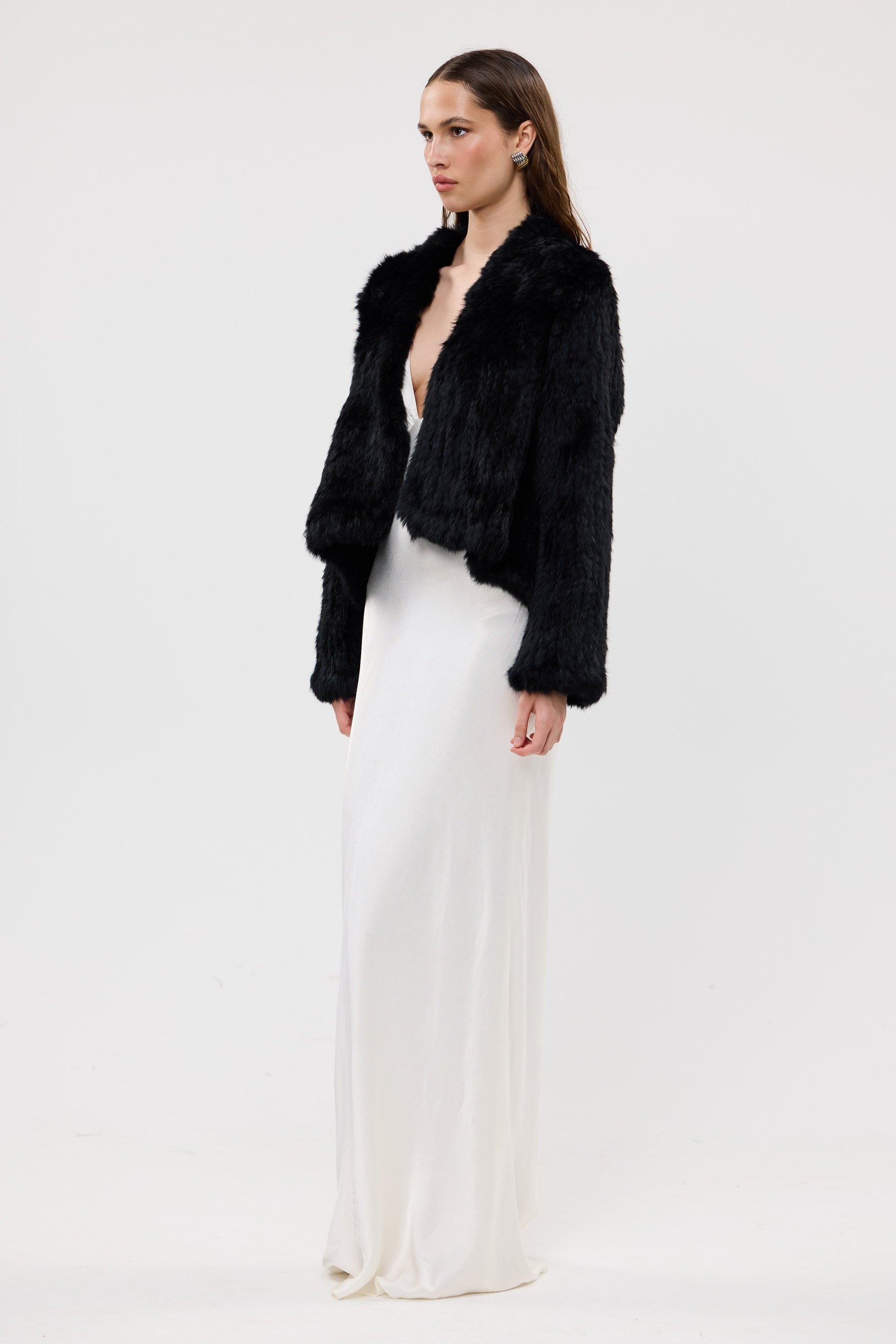 bubish Emma Jacket Black FUR JACKET