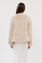 bubish Emma Jacket Oatmeal FUR JACKET