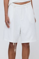 bubish Freya Bermuda Short White WHITE SHORTS