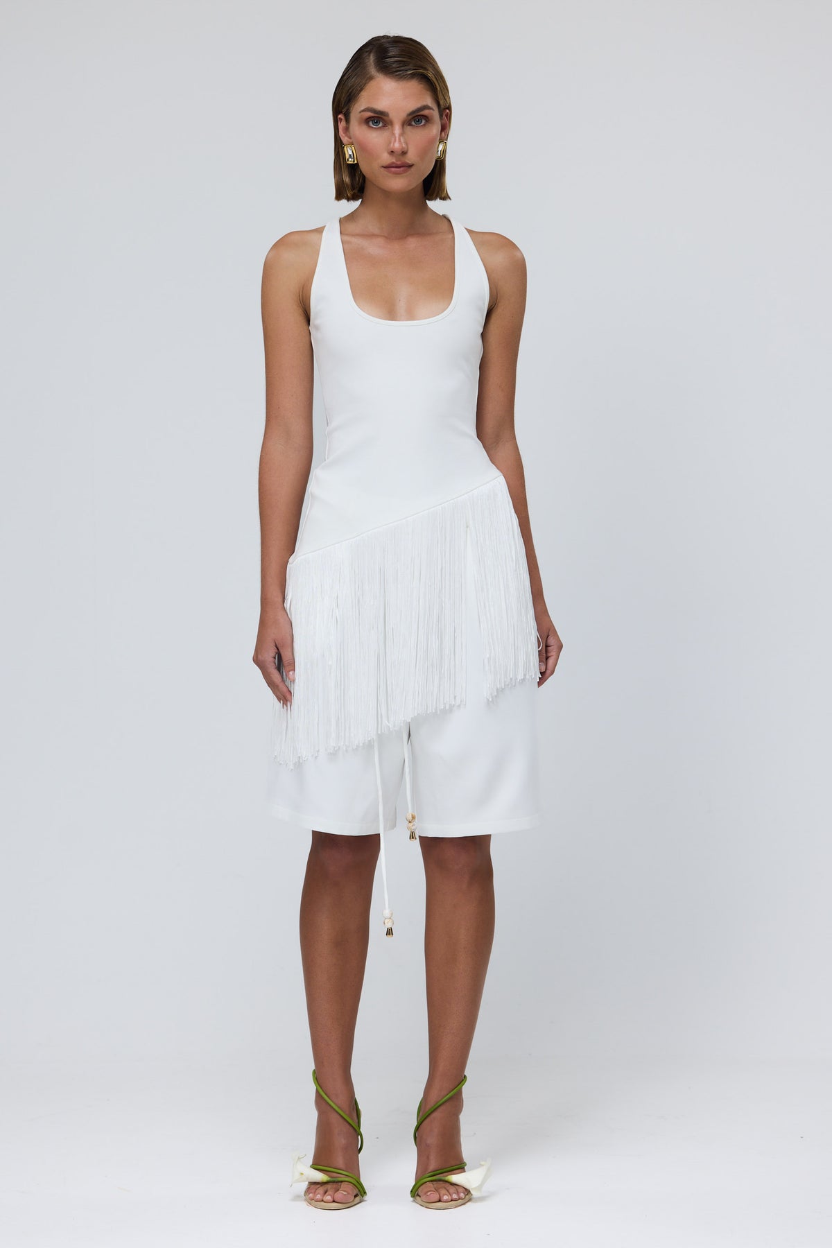 bubish Freya Bermuda Short White WHITE SHORTS