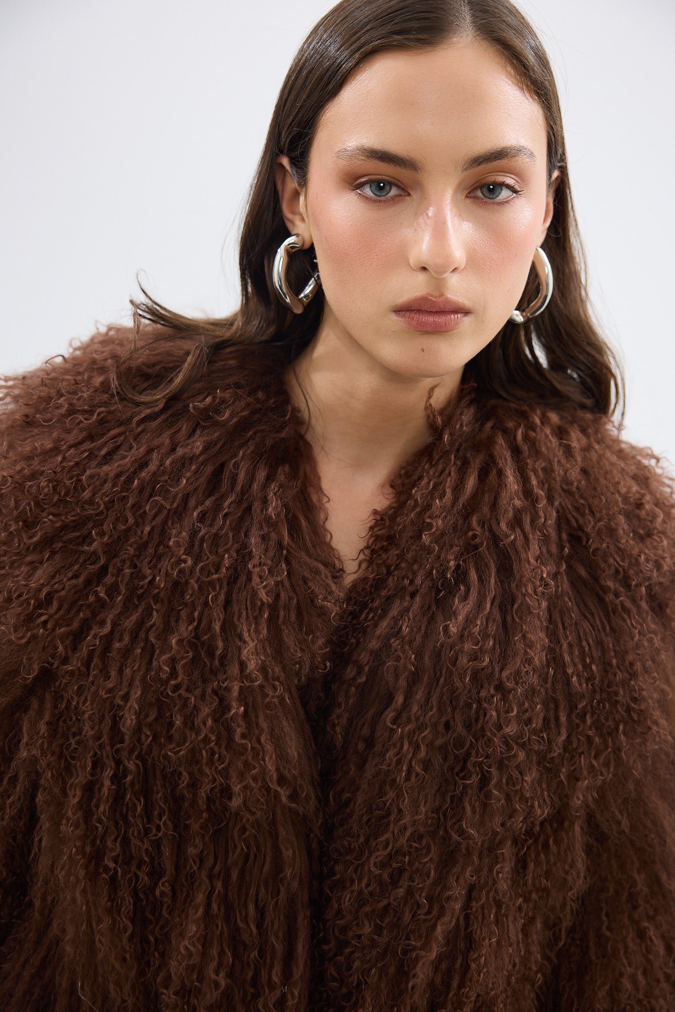 Georgina Jacket Chocolate FUR JACKET bubish