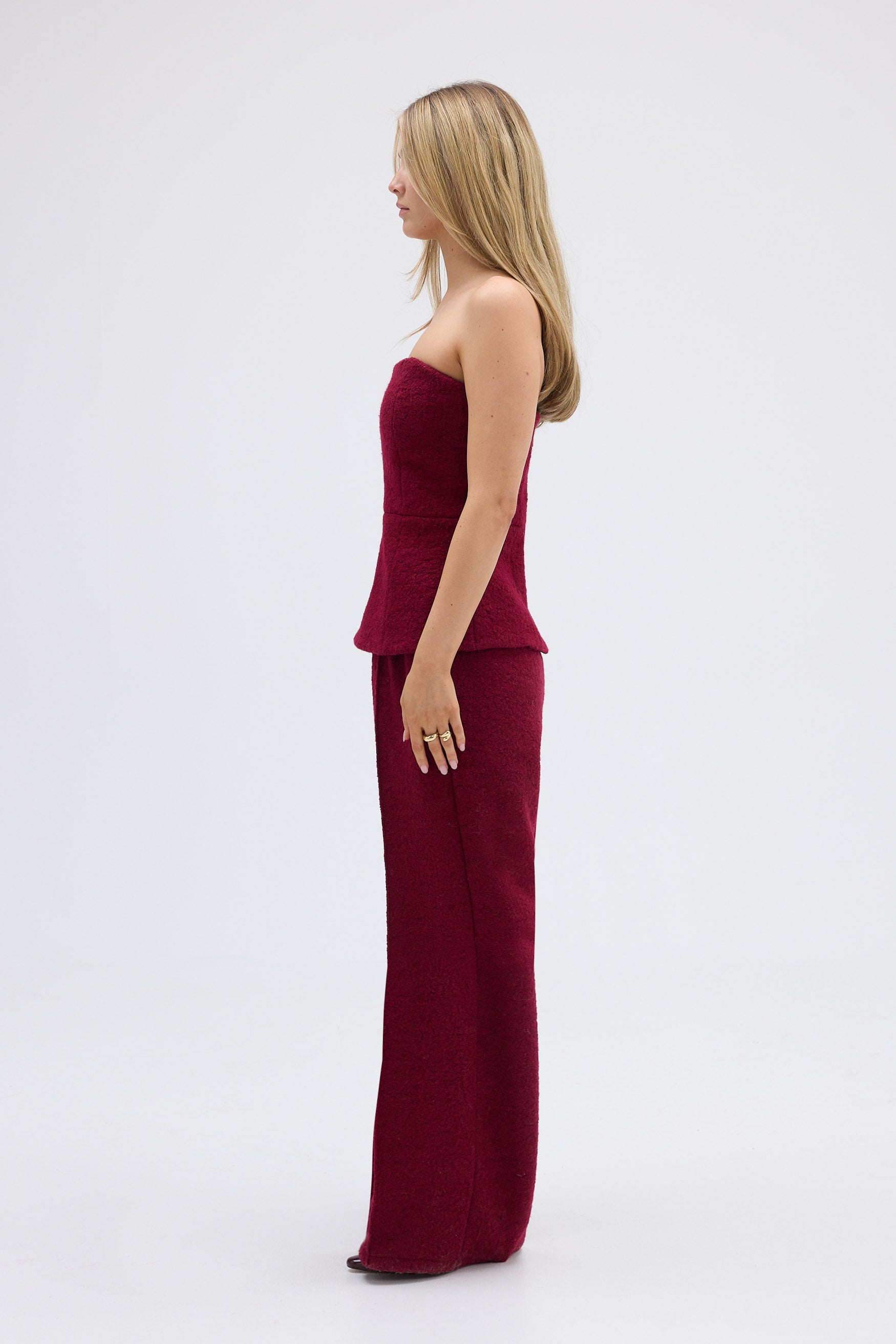 bubish Gracie Boucle Bodice - Cherry TOP