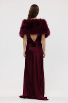 bubish Lottie Wrap Cherry FEATHER WRAP