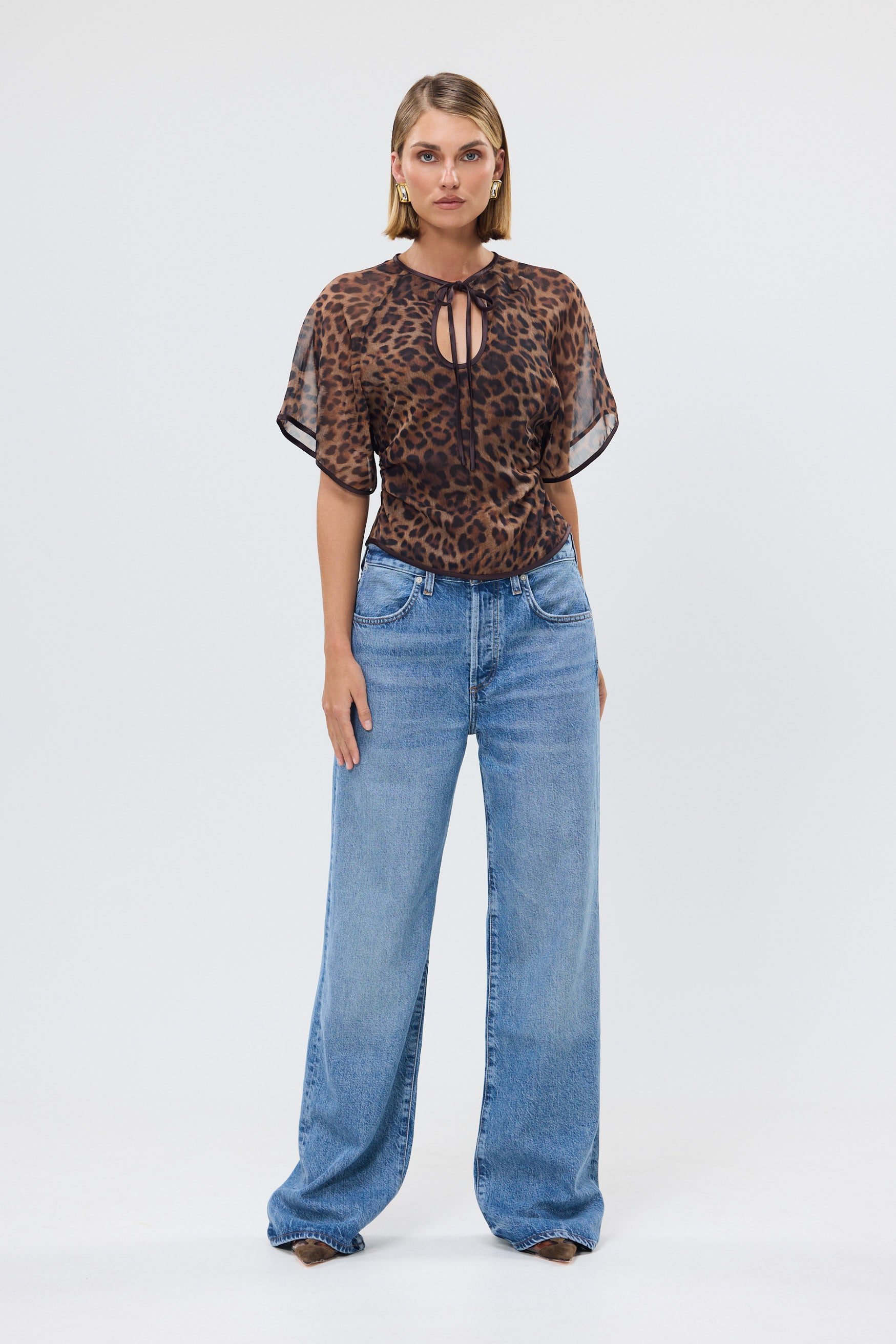 bubish Marina Top Leopard PARTY TOP