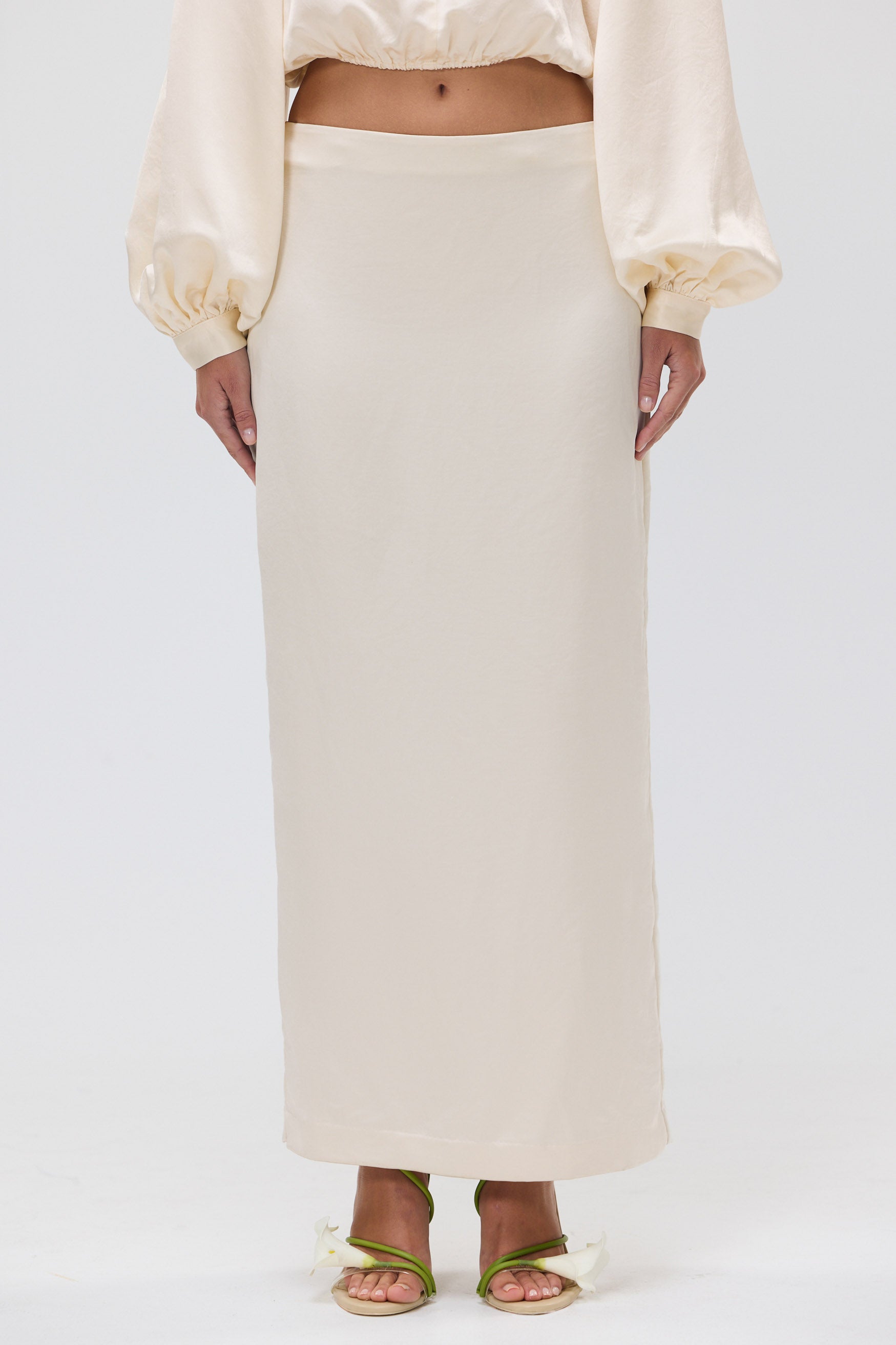 bubish Matilda Maxi Skirt Ivory MAXI SKIRT