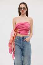 bubish Noa Scarf Top Floral SCARF TOP