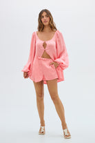bubish Penelope Bow Hot Short Watermelon SHORTS