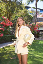 bubish Saskia Bow Hot Short Pale Yellow SHORTS