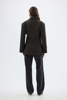 bubish Saskia Cinched Blazer Charcoal CINCHED BLAZER