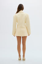 bubish Saskia Cinched Blazer Pale Yellow BLAZER