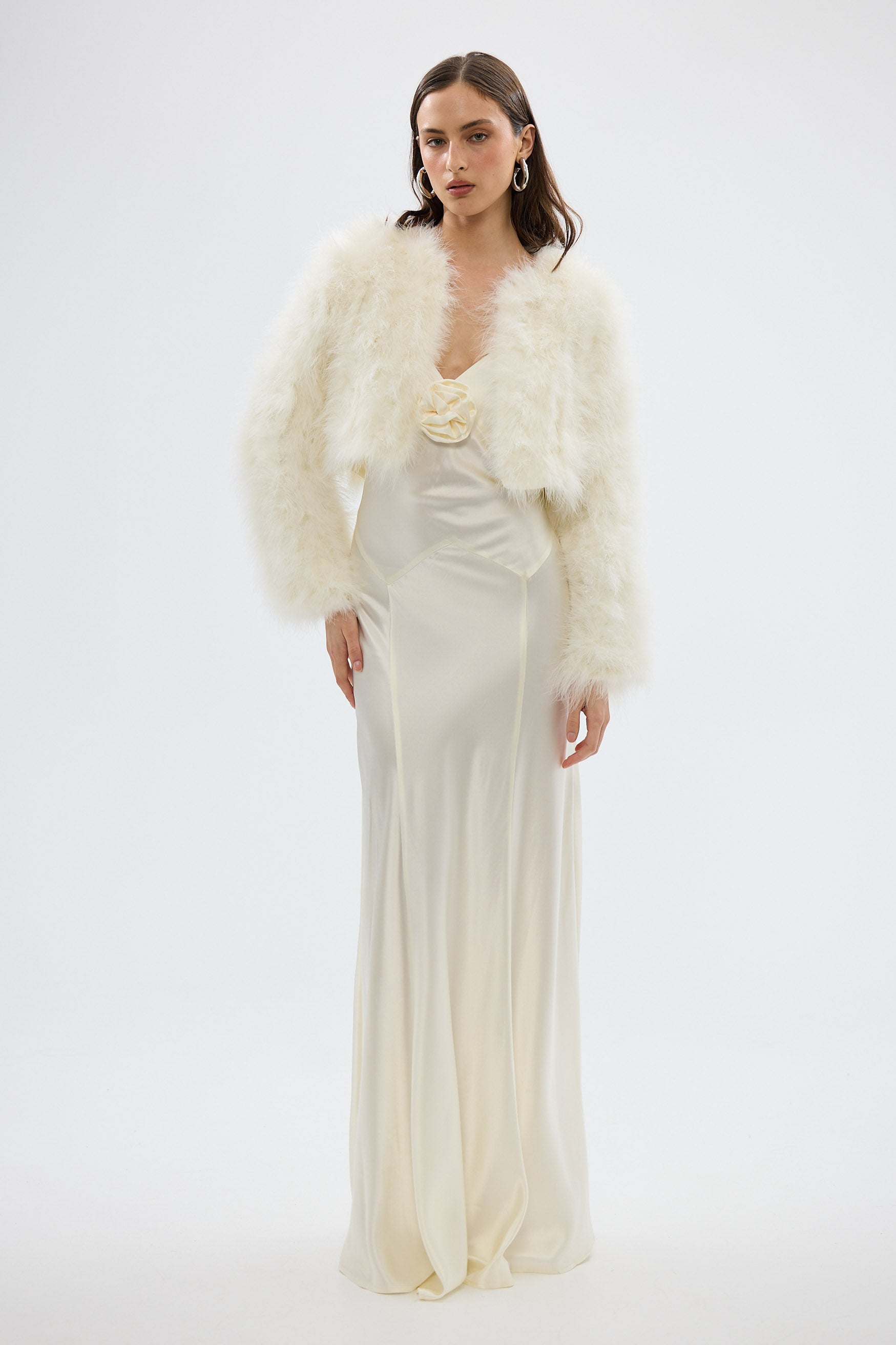 bubish Savannah Rosette Gown Ivory DRESS
