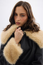 bubish Willow Jacket Black FAUX LEATHER JACKET