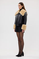 bubish Willow Jacket Black FAUX LEATHER JACKET
