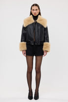 bubish Willow Jacket Black FAUX LEATHER JACKET