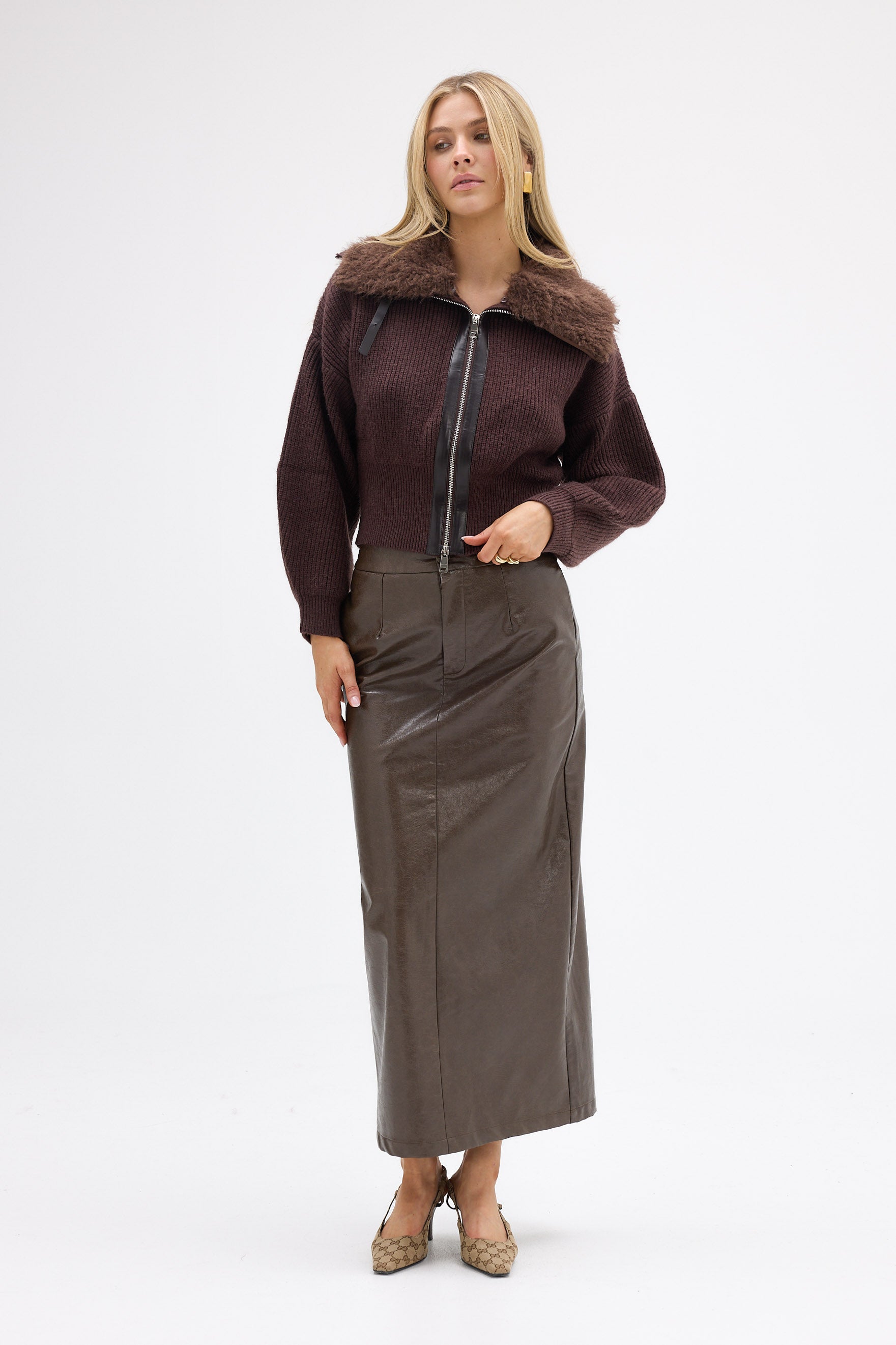 bubish Eliza Skirt Chocolate SKIRT