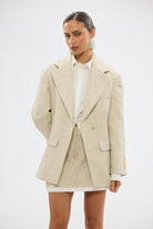 bubish Ellidy Cinched Shirt - White SHIRTS