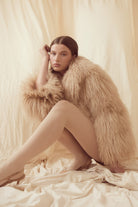 bubish Georgina Jacket Caramel FUR JACKET