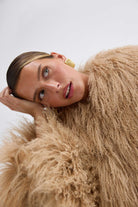 bubish Georgina Jacket Caramel FUR JACKET